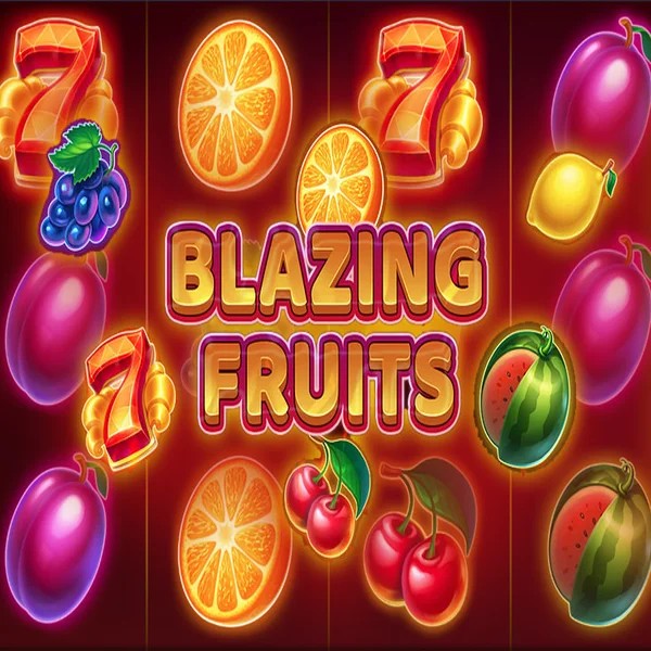Blazing Fruits logo by Inbet Games Ripper Casino
