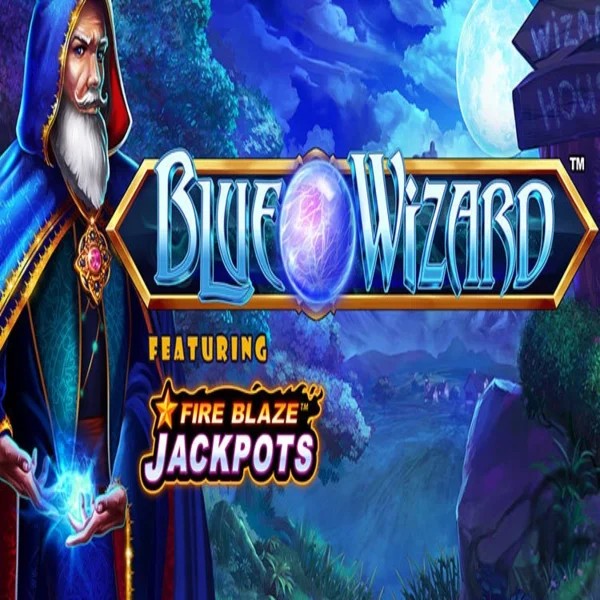 Blue Wizard Fire Blaze Jackpots – slot by Rarestone Gaming, featured at ripperrcasino.com