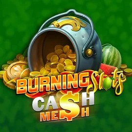 Burning Slots Cash Mesh online game logo by BF Games on ripperrcasino.com