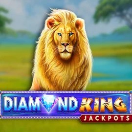 Jackpots logo of Diamond King Jackpots from SpinPlay Games at Ripper Casino