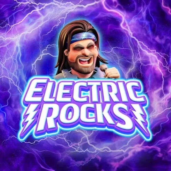 Official Slots logo: Electric Rocks by Inspired Gaming at Ripper Casino