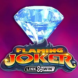 Flaming Joker Link and Win by Barstruck, showcased at ripperrcasino.com – game logo