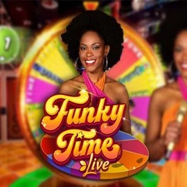 Funky Time slot icon by Evolution, available at Ripper Casino