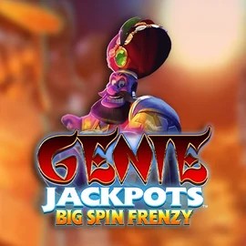Genie Jackpots: Big Spin Frenzy by Blueprint Gaming, showcased at ripperrcasino.com – game logo