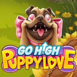Official Slots logo: Go High Puppy Love by RubyPlay at Ripper Casino