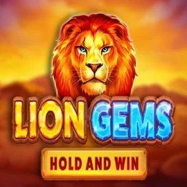 Lion Gems Hold and Win logo by Playson at Ripper Casino