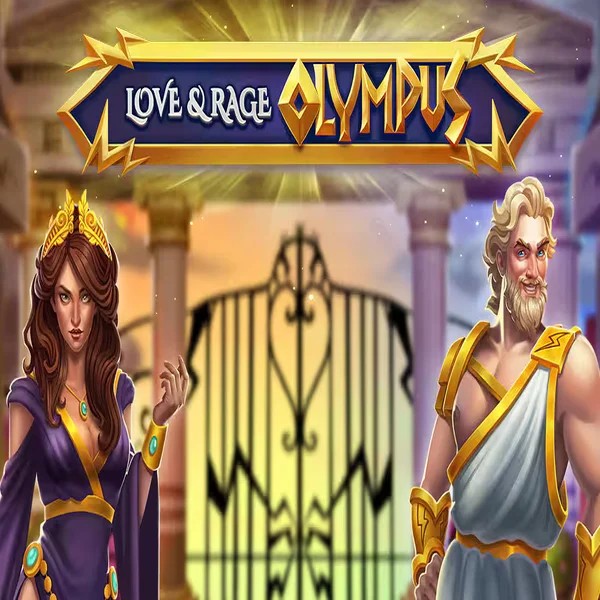 Love and Rage Olympus slot logo by Greentube at Ripper Casino
