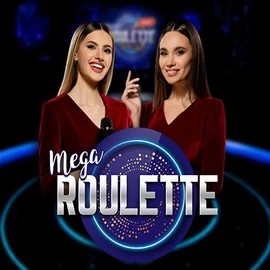 Mega Roulette online game logo by Pragmatic Play on ripperrcasino.com