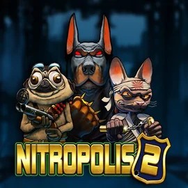 Nitropolis 2 online game logo by ELK Studios on ripperrcasino.com