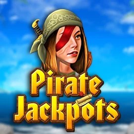 Pirate Jackpots slot logo by Belatra Games at Ripper Casino