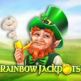 Rainbow Jackpots by Red Tiger Gaming, showcased at ripperrcasino.com – game logo