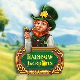 Rainbow Jackpots Megaways game by Red Tiger Gaming – logo hosted on Ripper Casino