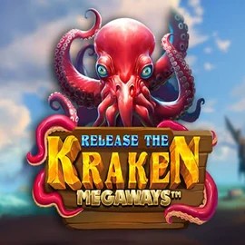 Release the Kraken Megaways logo by Pragmatic Play at Ripper Casino