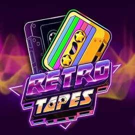 Retro Tapes online game logo by Push Gaming on ripperrcasino.com