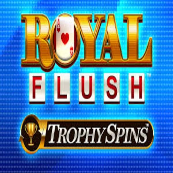 Royal Flush Trophy Spins logo – Slots by Greentube at Ripper Casino