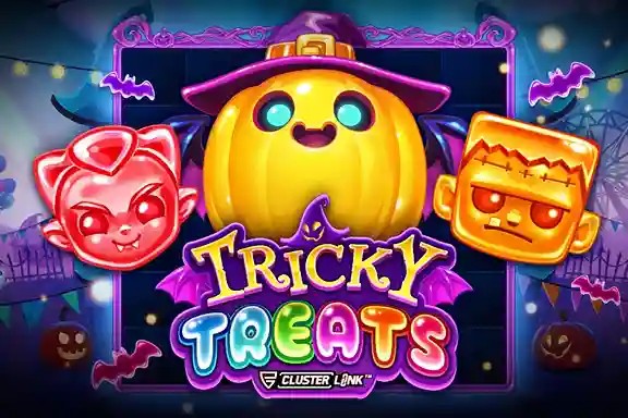 Tricky Treats logo – Slots by Push Gaming at Ripper Casino