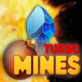 Turbo Mines slot visual from Turbo Games available on ripperrcasino.com